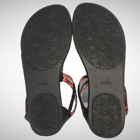 Sanuk Shoes Sanuk Gilded Tstrap Vegan Sandal Size 7